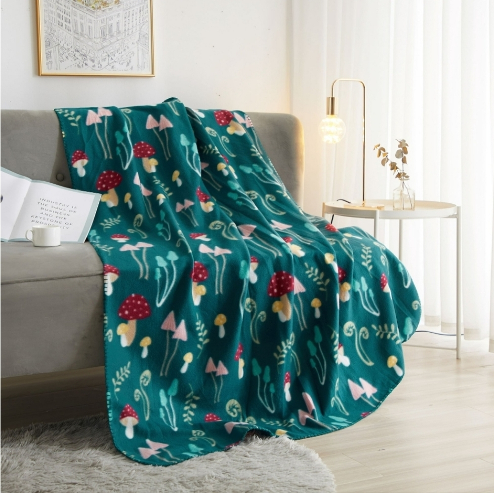 Mainstay mushroom throw blanket
